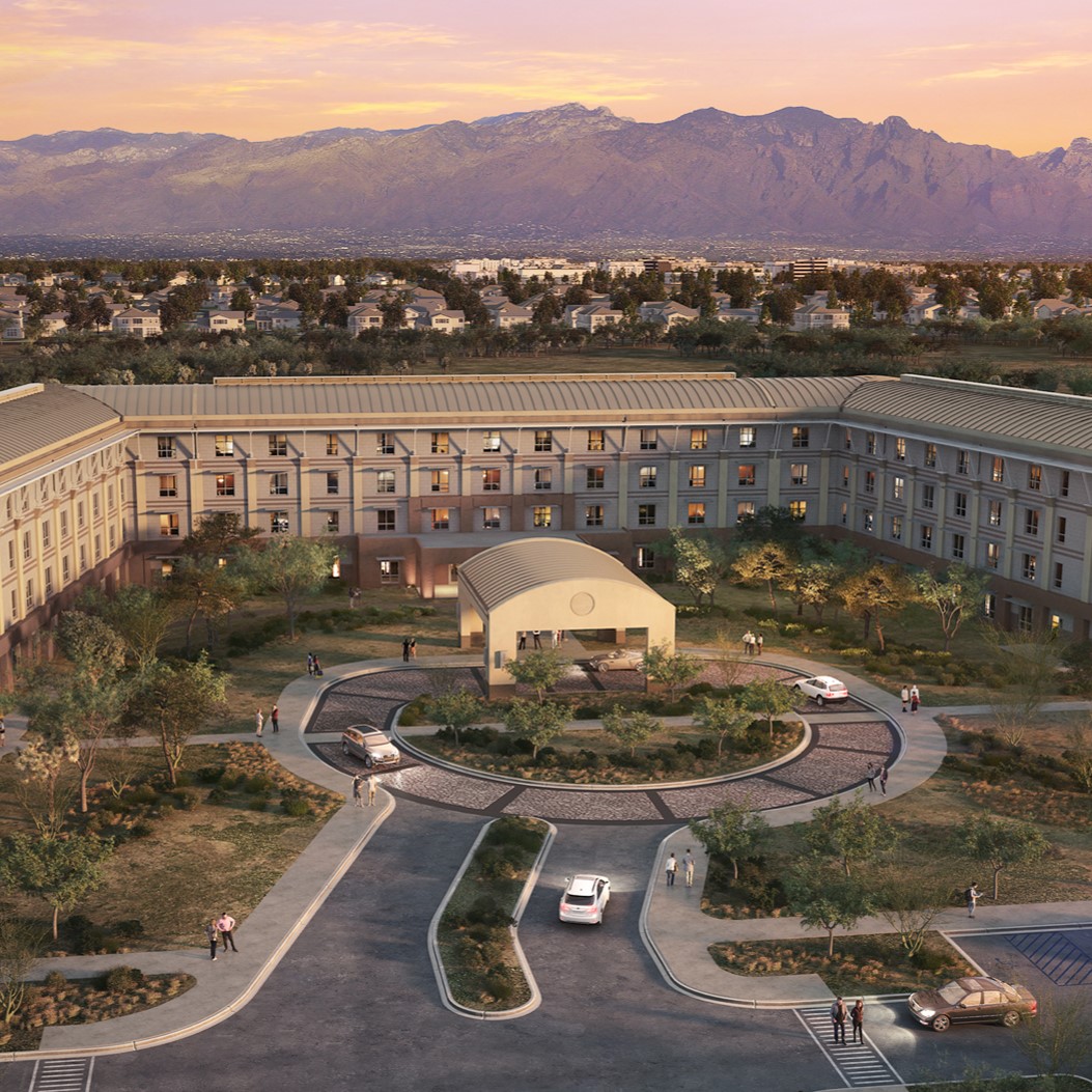 Visiting Quarters at Davis Monthan Air Force Base Lee & Sakahara